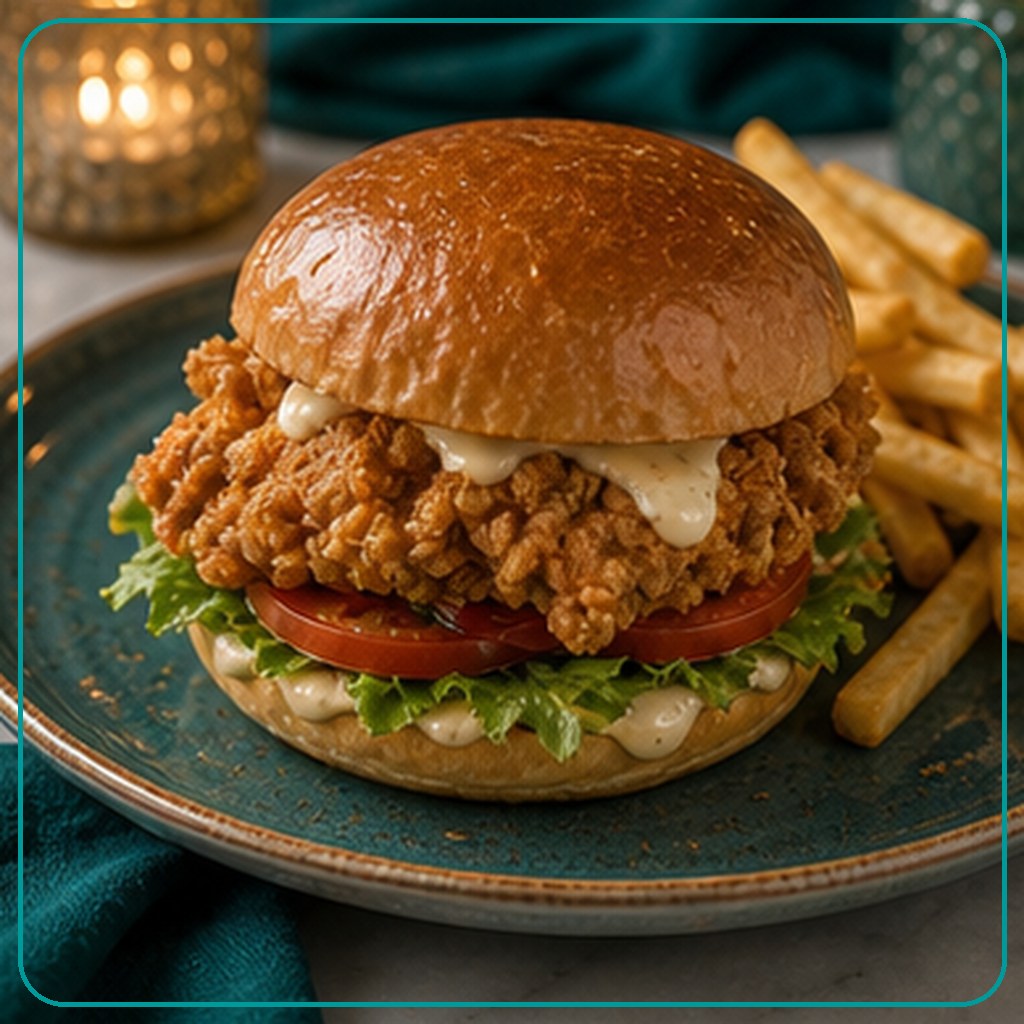 [MENU-052-CRISPY-CHICKEN-SANDWICH] كريسبي تشيكن ساندوتش - Crispy Chicken Sandwich