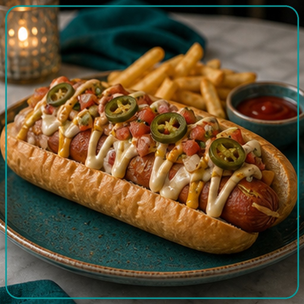 [MENU-054-TACO-HOT-DOG] تاكو هوت دوج - Taco Hot Dog