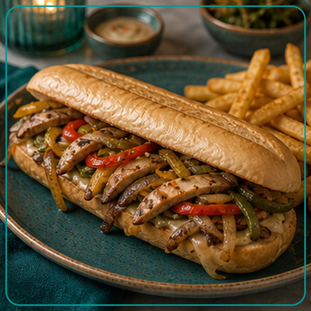 [MENU-056-CHICKEN-FAJITA-SANDWICH] تشيكن فاهيتا ساندوتش - Chicken Fajita Sandwich