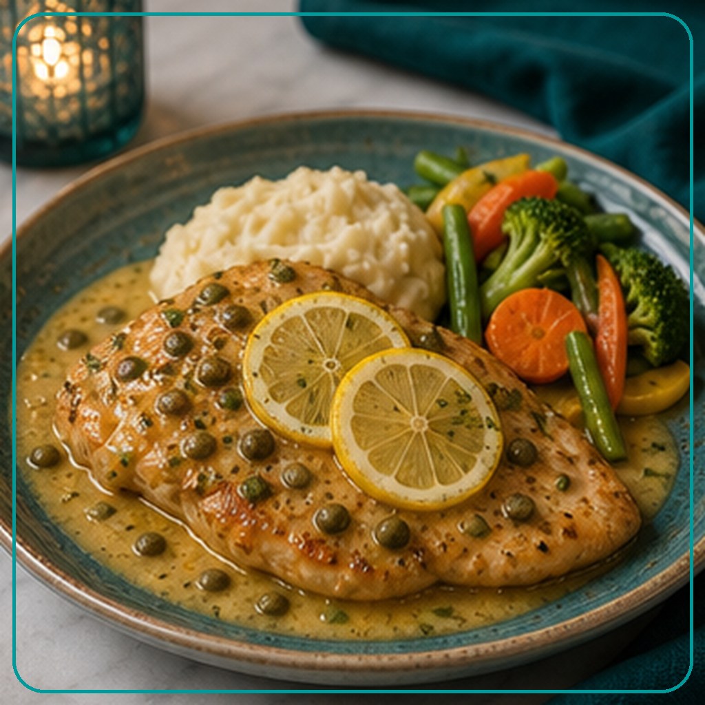 [MENU-058-CHICKEN-PICCATA] تشيكن بيكاتا - Chicken Piccata