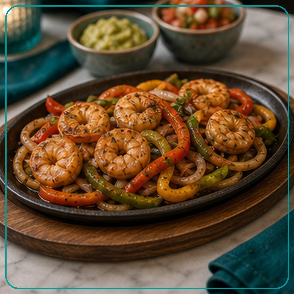 [MENU-070-SHRIMP-FAJITA] فاهيتا جمبري - Shrimp Fajita