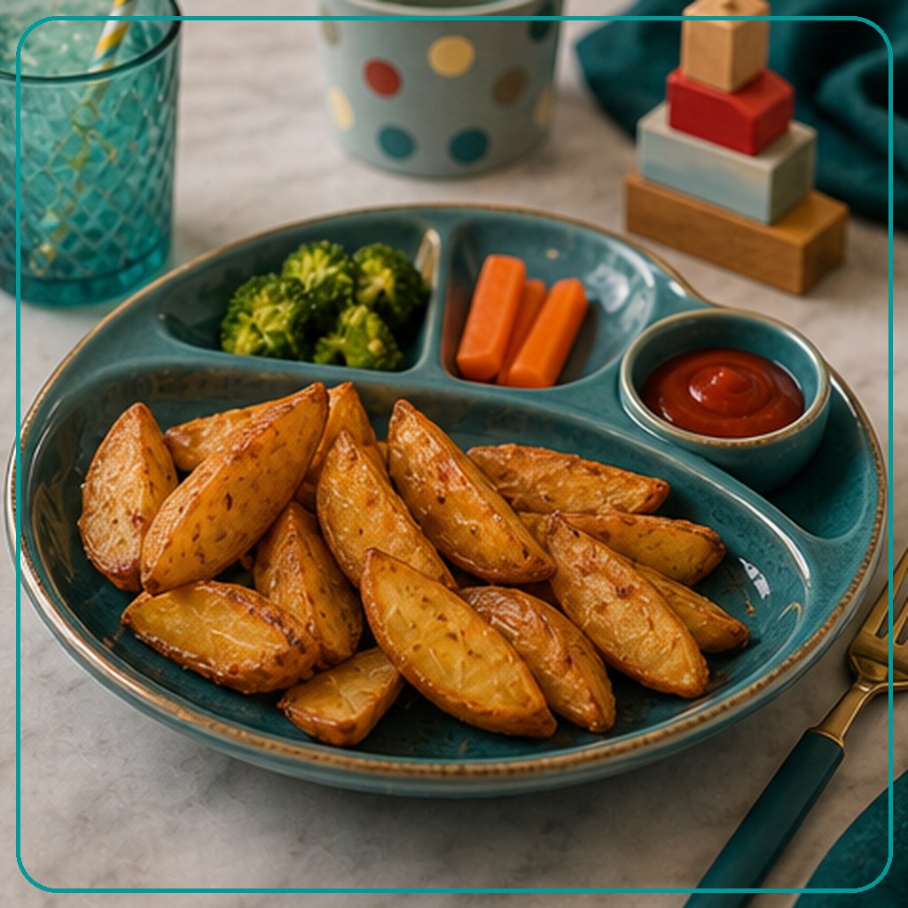 [MENU-074-KIDS-POTATO-WEDGE] بطاطس ويدجز أطفال - Kids Potato Wedge