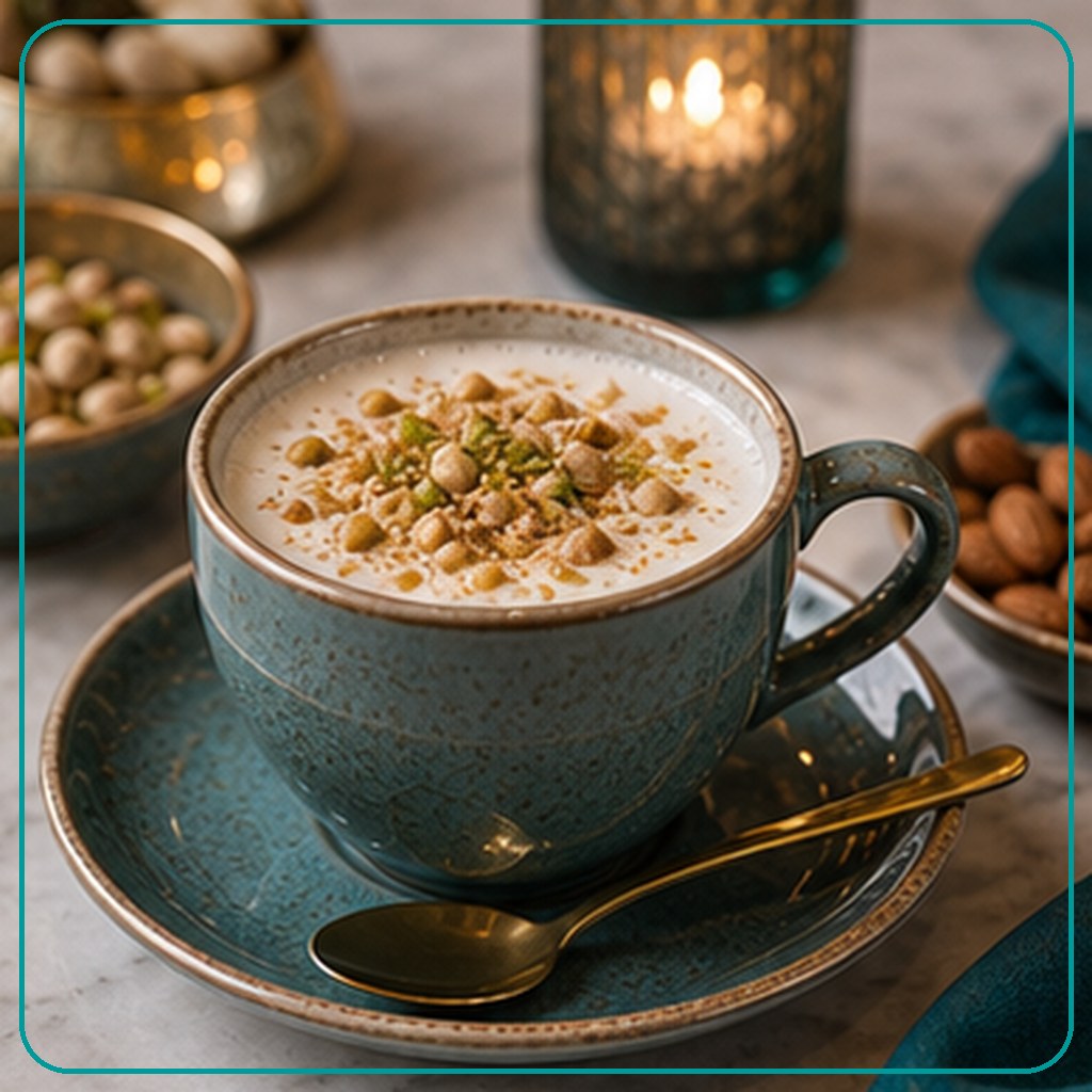 [MENU-111-NUTS-SAHLAB] سحلب مكسرات - Nuts Sahlab