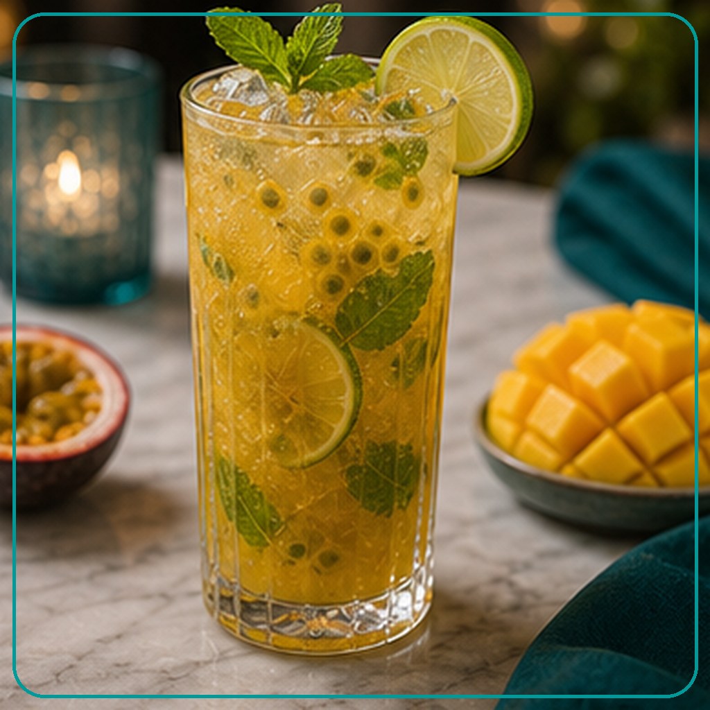 [MENU-121-PASSION-MANGO-MOJITO] Passion Mango Mojito - موهيتو مانجو باشن