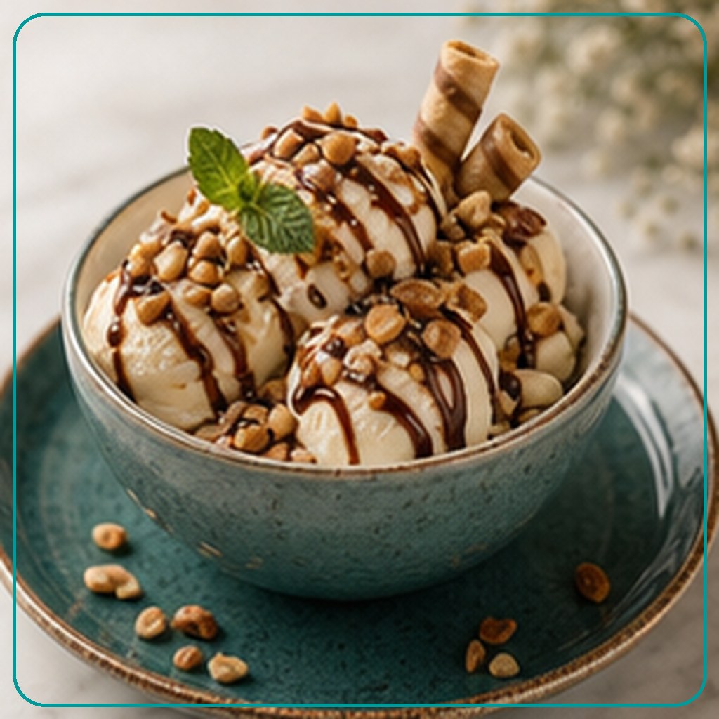 Ice Cream Nuts - آيس كريم مكسرات