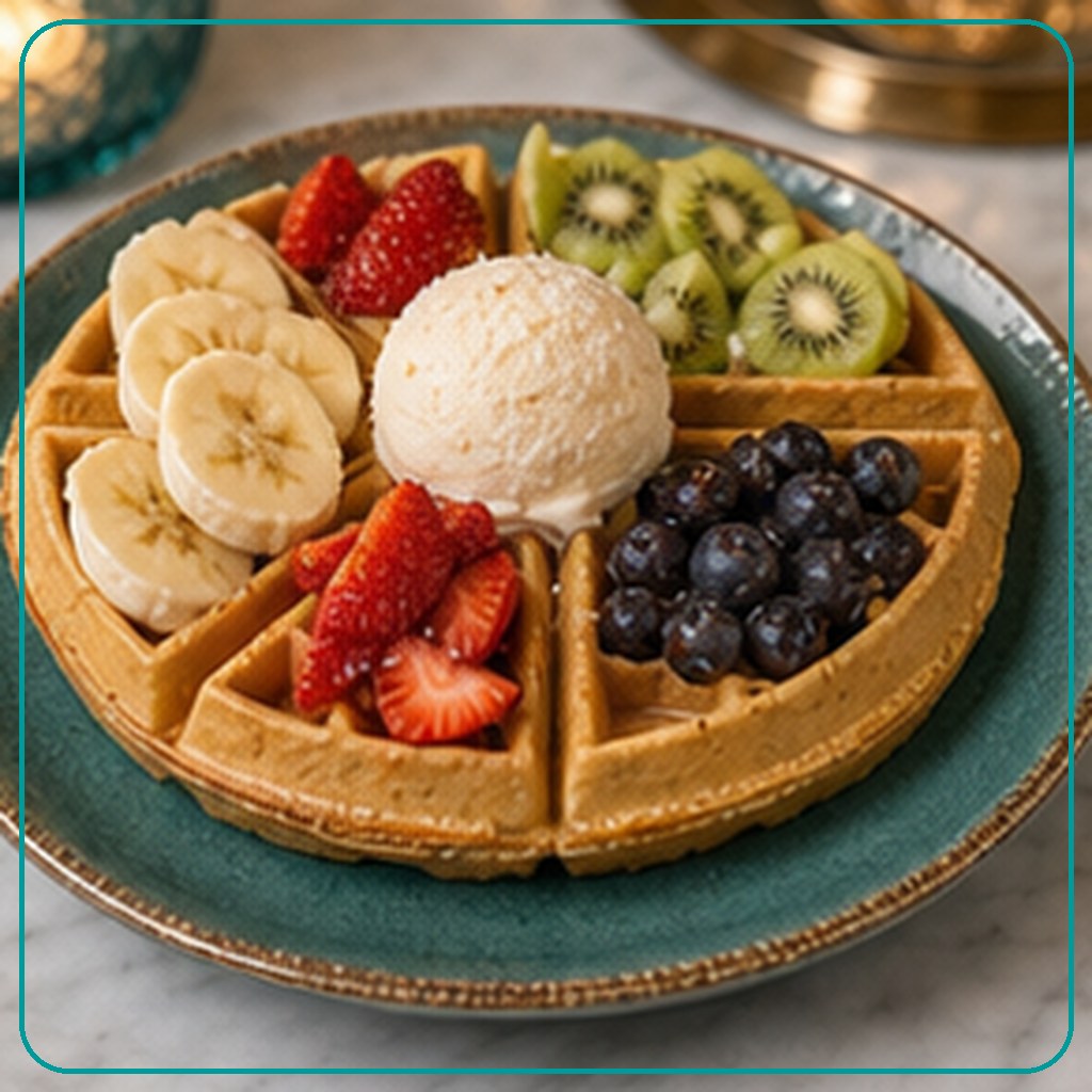 [MENU-134-WAFFLE-FOUR-SEASONS] وافل فور سيزون - Waffle Four Seasons