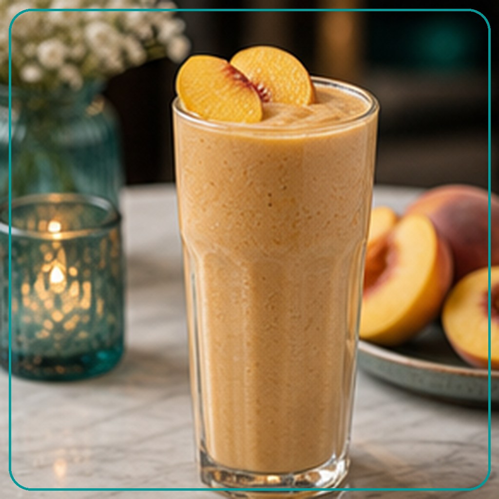 [MENU-154-SMOOTHIE-PEACH] Smoothie Peach - سموذي خوخ