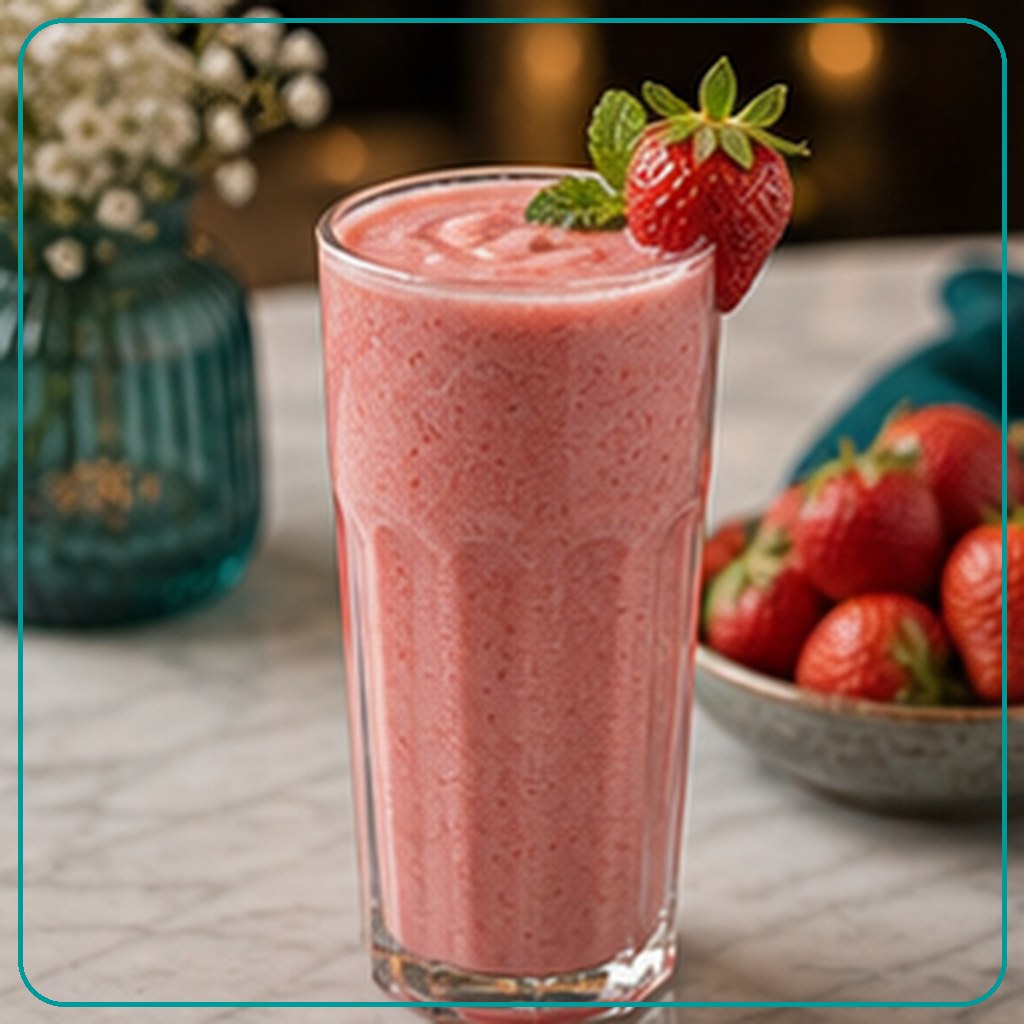 [MENU-159-SMOOTHIE-STRAWBERRY] سموذي فراولة - Smoothie Strawberry
