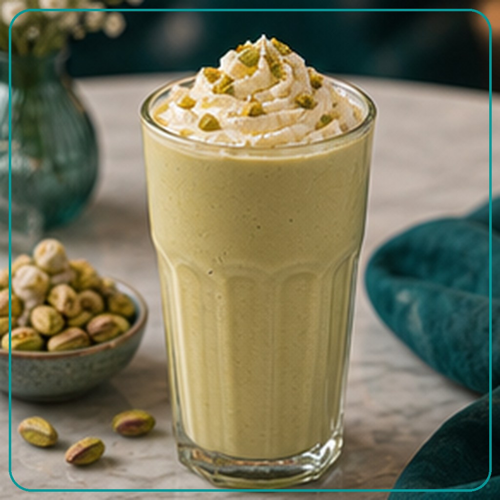 [MENU-162-MILKSHAKE-PISTACHIO] ميلك شيك فستق - Milkshake Pistachio