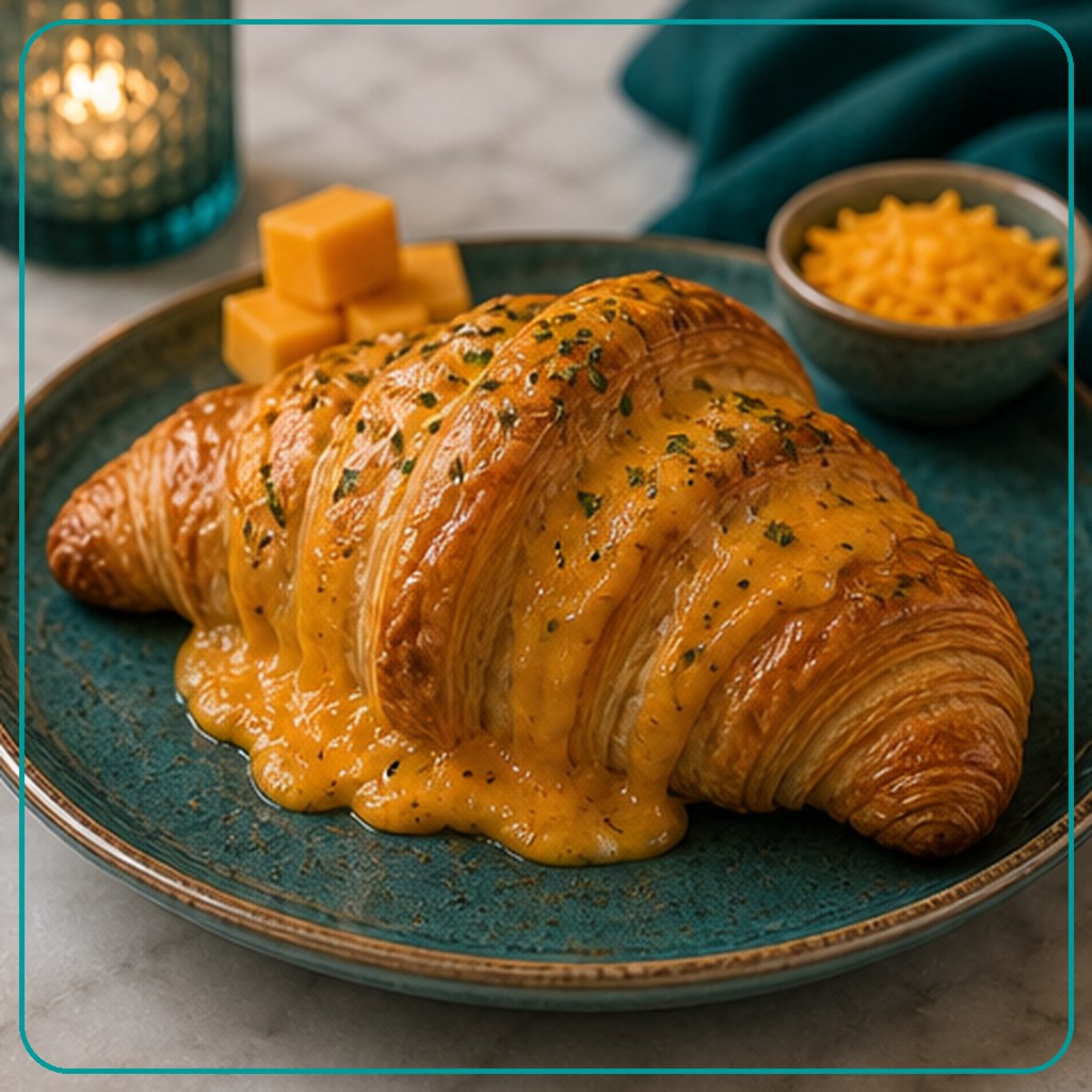 [MENU-170-CHEDDAR-CHEESE-CROISSANT] كرواسون جبنة شيدر - Cheddar Cheese Croissant