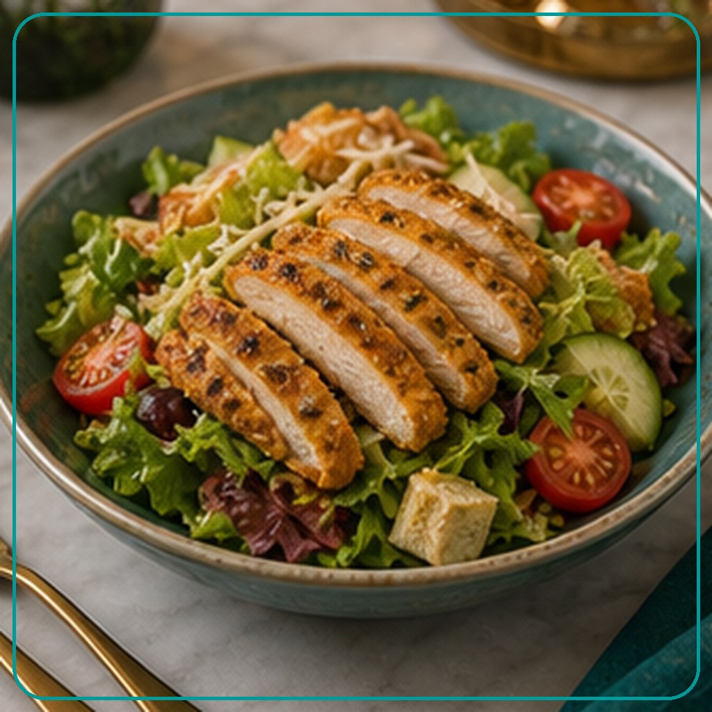 [MENU-013-CRISPY-CHICKEN-SALAD] كريسبي تشيكن سالاد - Crispy Chicken Salad