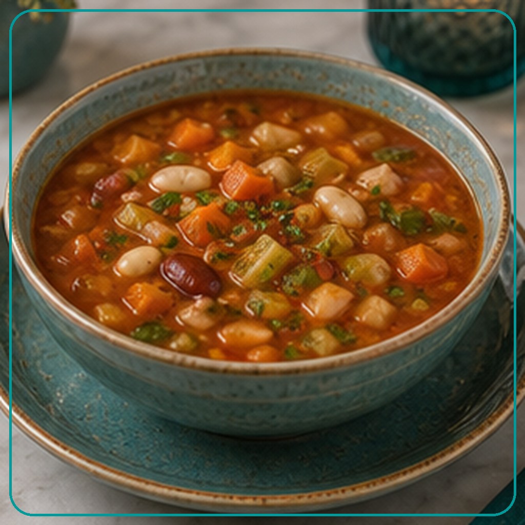 [MENU-020-MINESTRONE-SOUP] Minestrone Soup - شوربة مينستروني