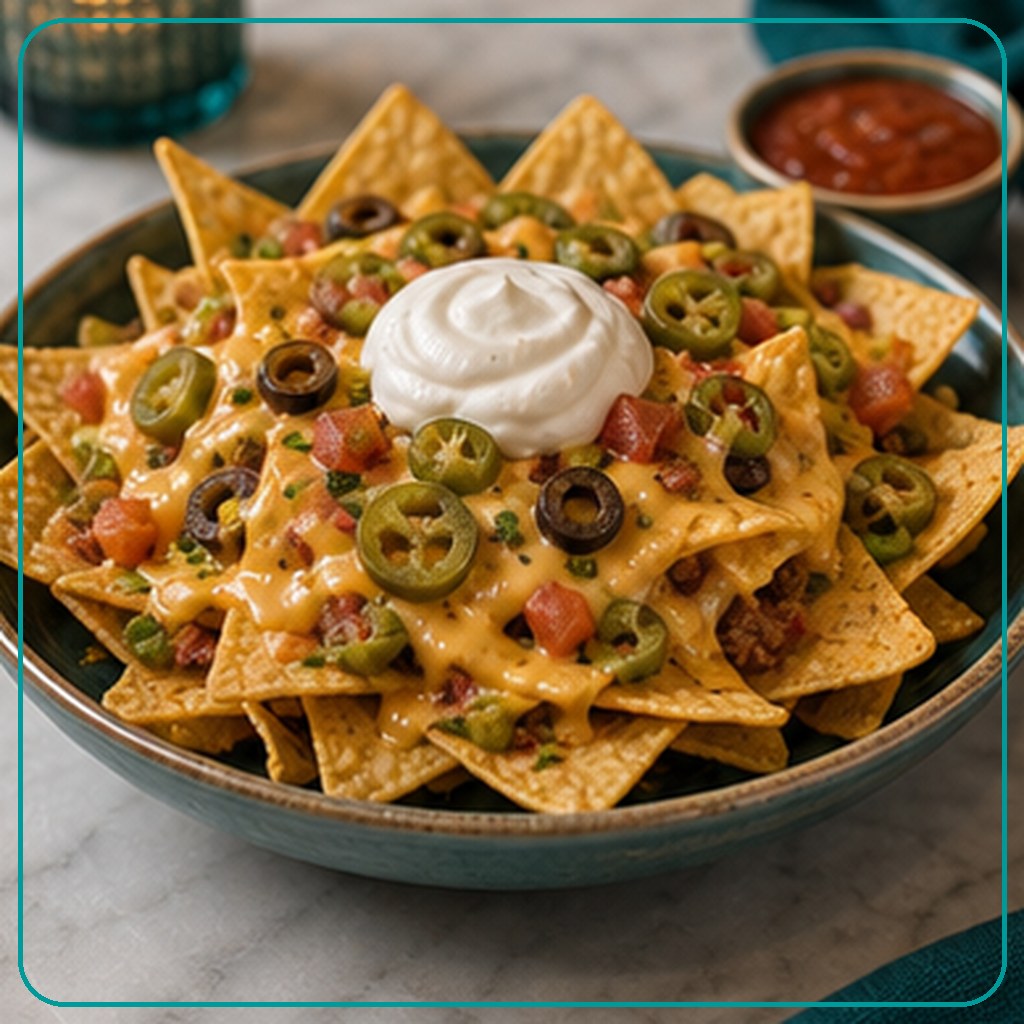 [MENU-025-CHEESY-NACHOS] Cheesy Nachos - تشيزي ناتشوز