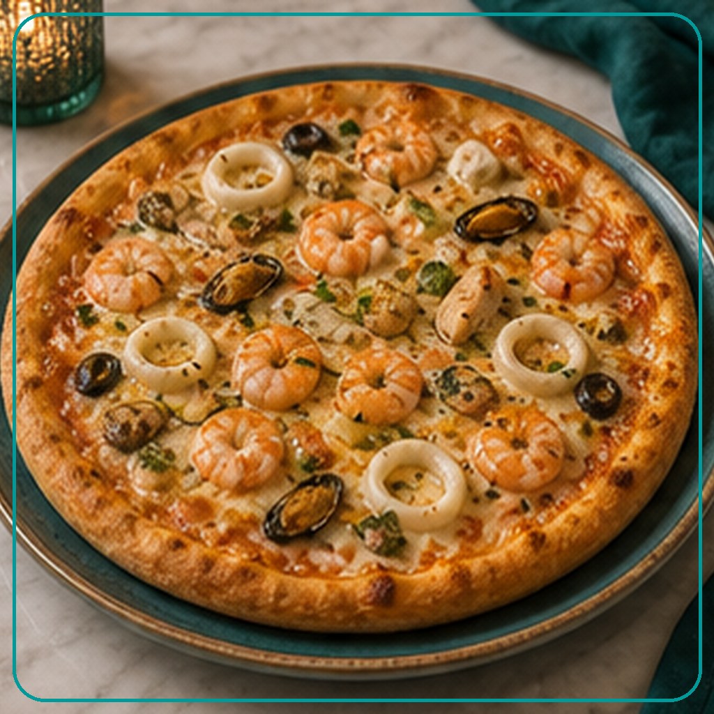 [MENU-034-SEAFOOD-PIZZA] بيتزا سي فود - Seafood Pizza