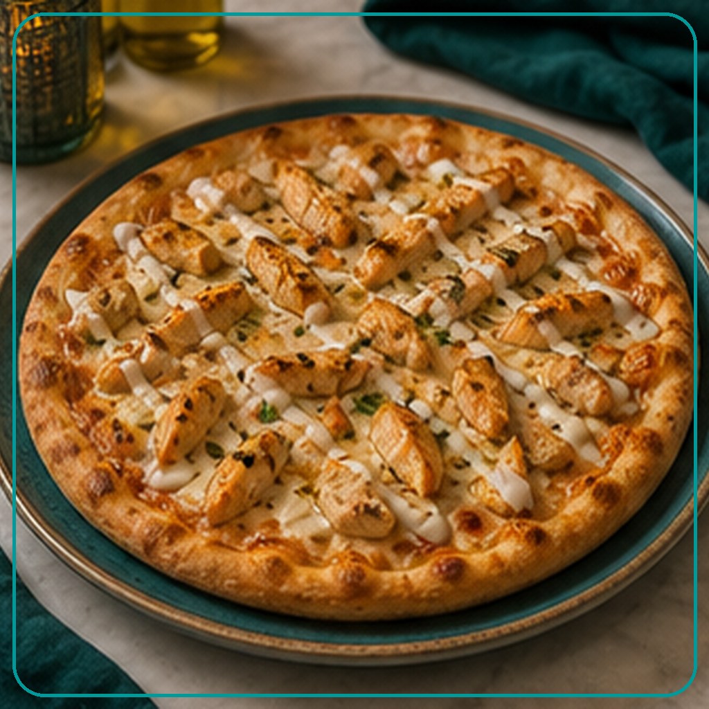 [MENU-035-CHICKEN-RANCH-PIZZA] بيتزا تشيكن رانش - Chicken Ranch Pizza