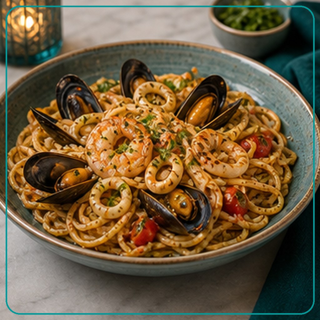 [MENU-043-SEAFOOD-PASTA] سي فود باستا - Seafood Pasta